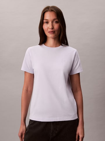 Calvin Klein Jeans Shirt 'Archive' in Lila: voorkant