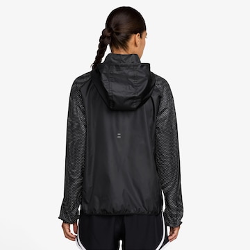 NIKE Athletic Jacket 'Tempo Repel Flash' in Black