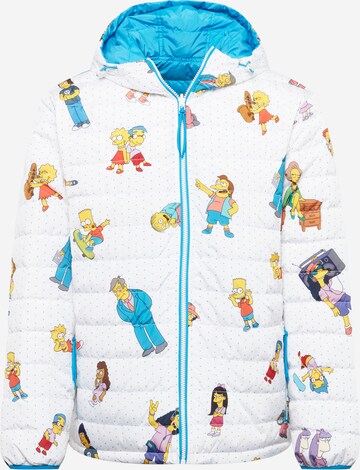 LEVI'S ® Vinterjakke 'The Simpsons™ x Levi's® Men's Reversible Packable Jacket' i hvit: forside
