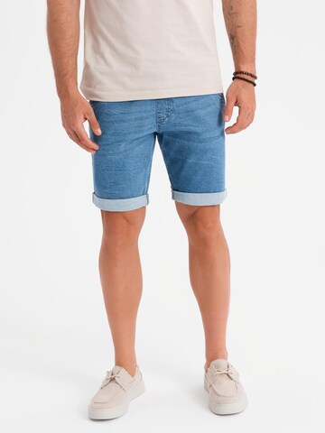 Ombre Regular Jeans in Blauw: voorkant