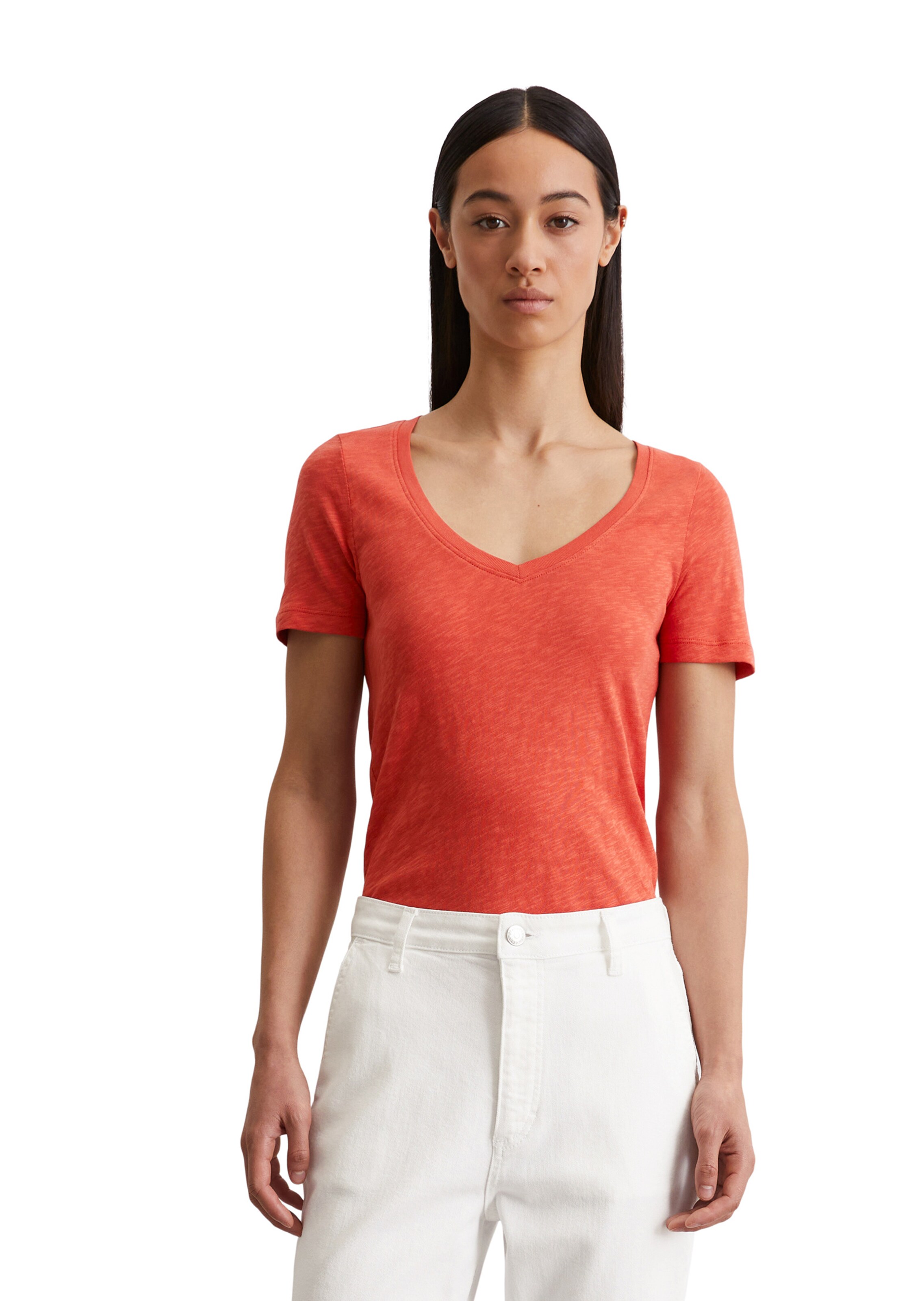 Marc O'Polo T-Shirt in Rot: Vorderseite
