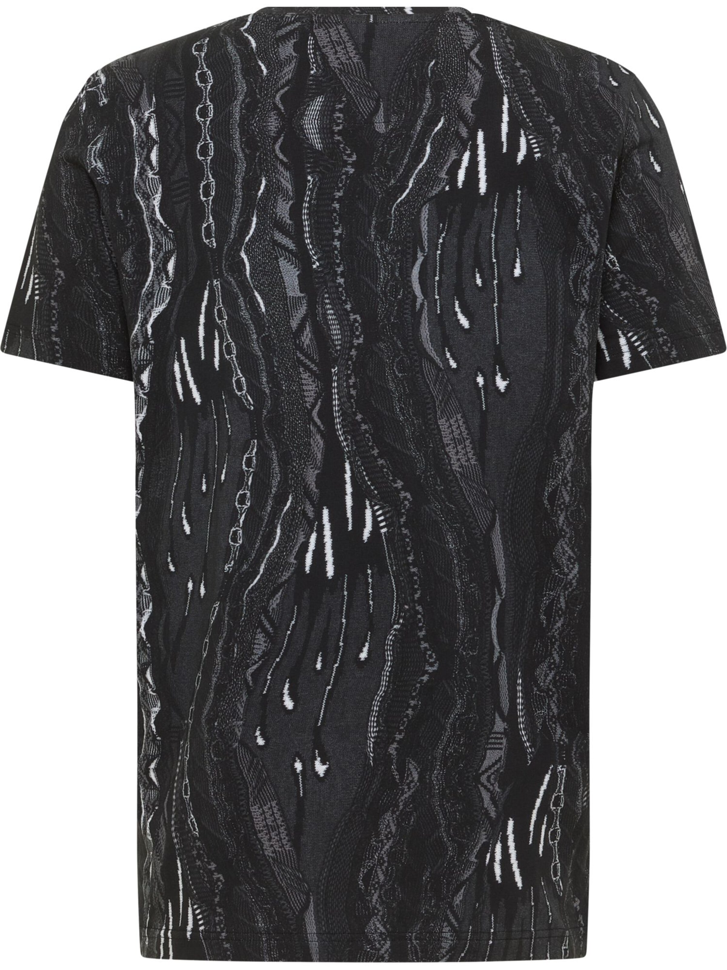 T-Shirt 'Erroi' Carlo Colucci en noir