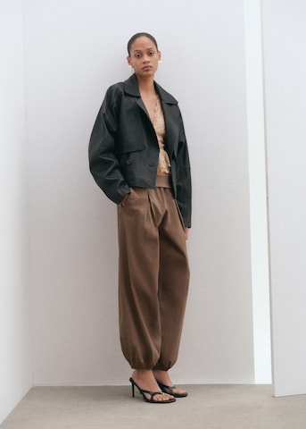 MANGO Top 'Amor' in Beige