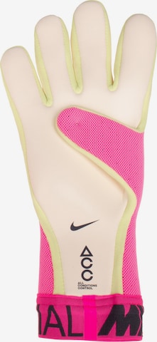 NIKE Athletic Gloves 'Goalkeeper Mercurial Touch Elite' in Pink