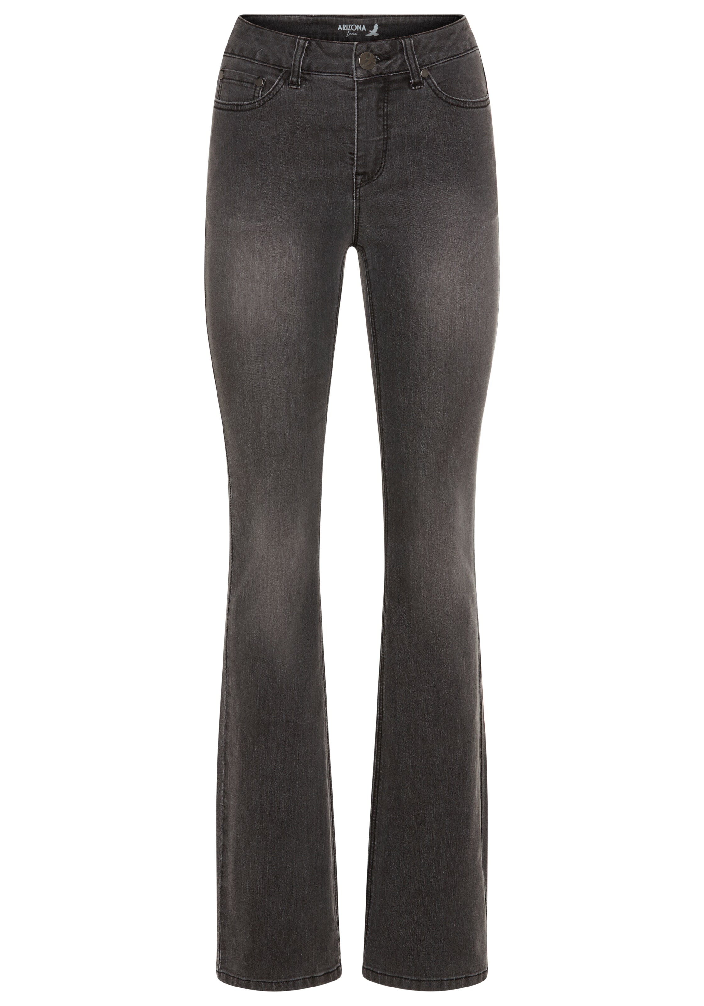ARIZONA Bootcut Jeans in Grau: Vorderseite