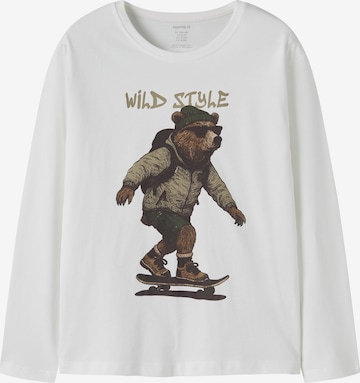 NAME IT - Camiseta 'NKMVAGNO' en blanco: frente
