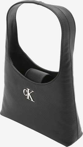 Calvin Klein Jeans Shoulder Bag in Black: front