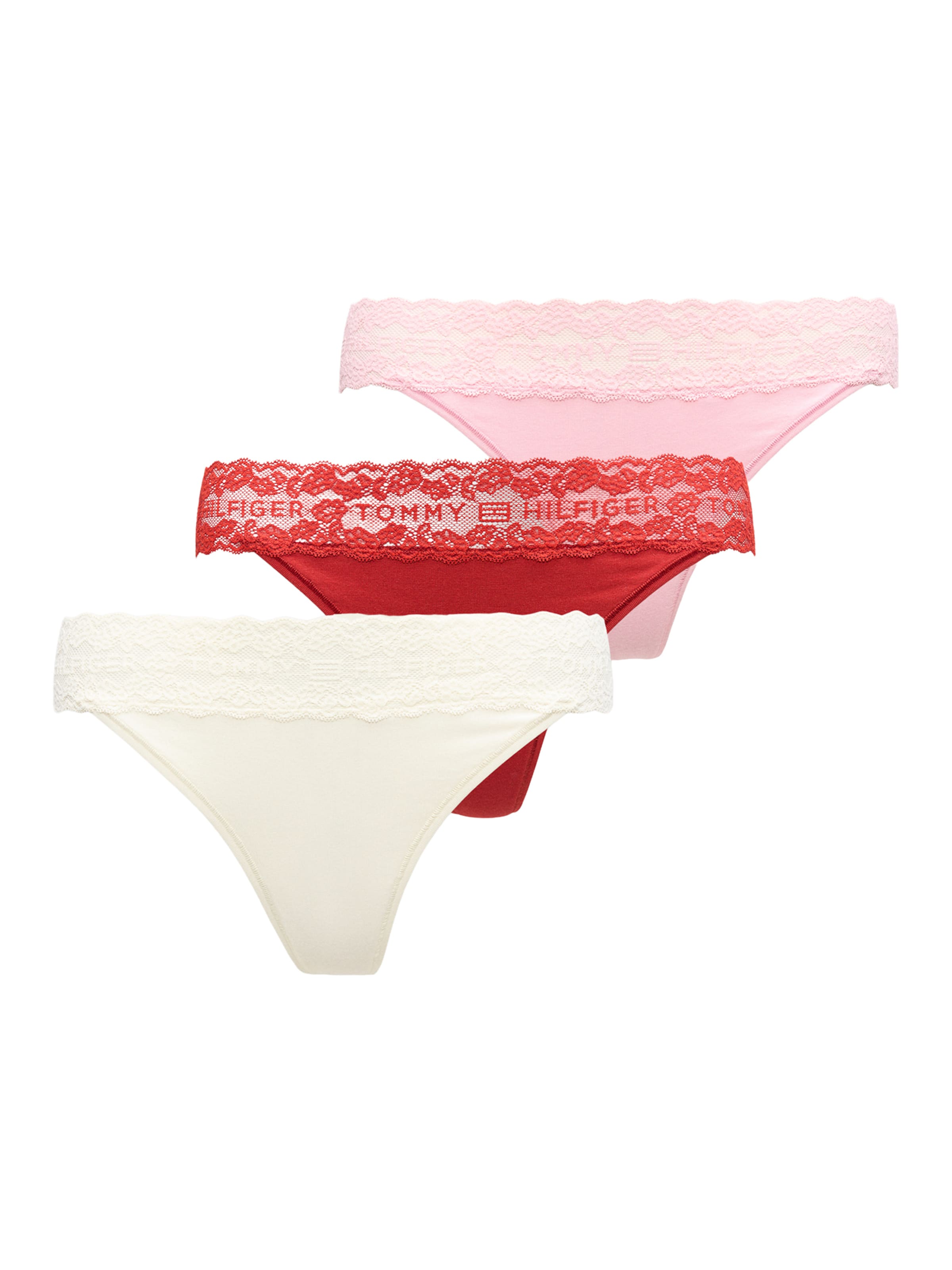 Tommy Hilfiger Underwear String bugyik - rózsaszín: elől