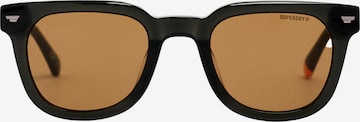 Superdry Zonnebril in Bruin: voorkant