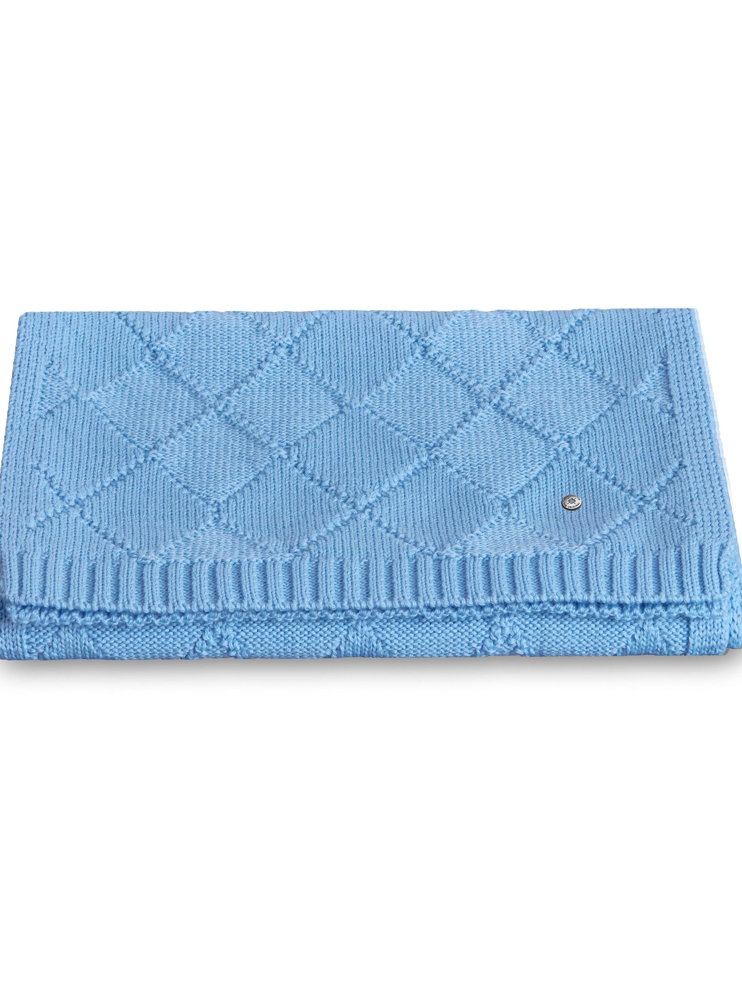 BURLINGTON Schal 'Argyle Accent'‌‌‌‌‌‌ in Blau