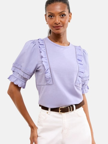 Lipsy Bluse in Lila: Vorderseite