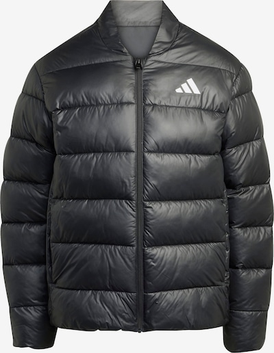 ADIDAS SPORTSWEAR Sportska jakna 'Essentials' u crna / bijela, Pregled proizvoda