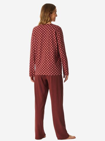 SCHIESSER Pyjama 'Comfort Essentials' in Rot
