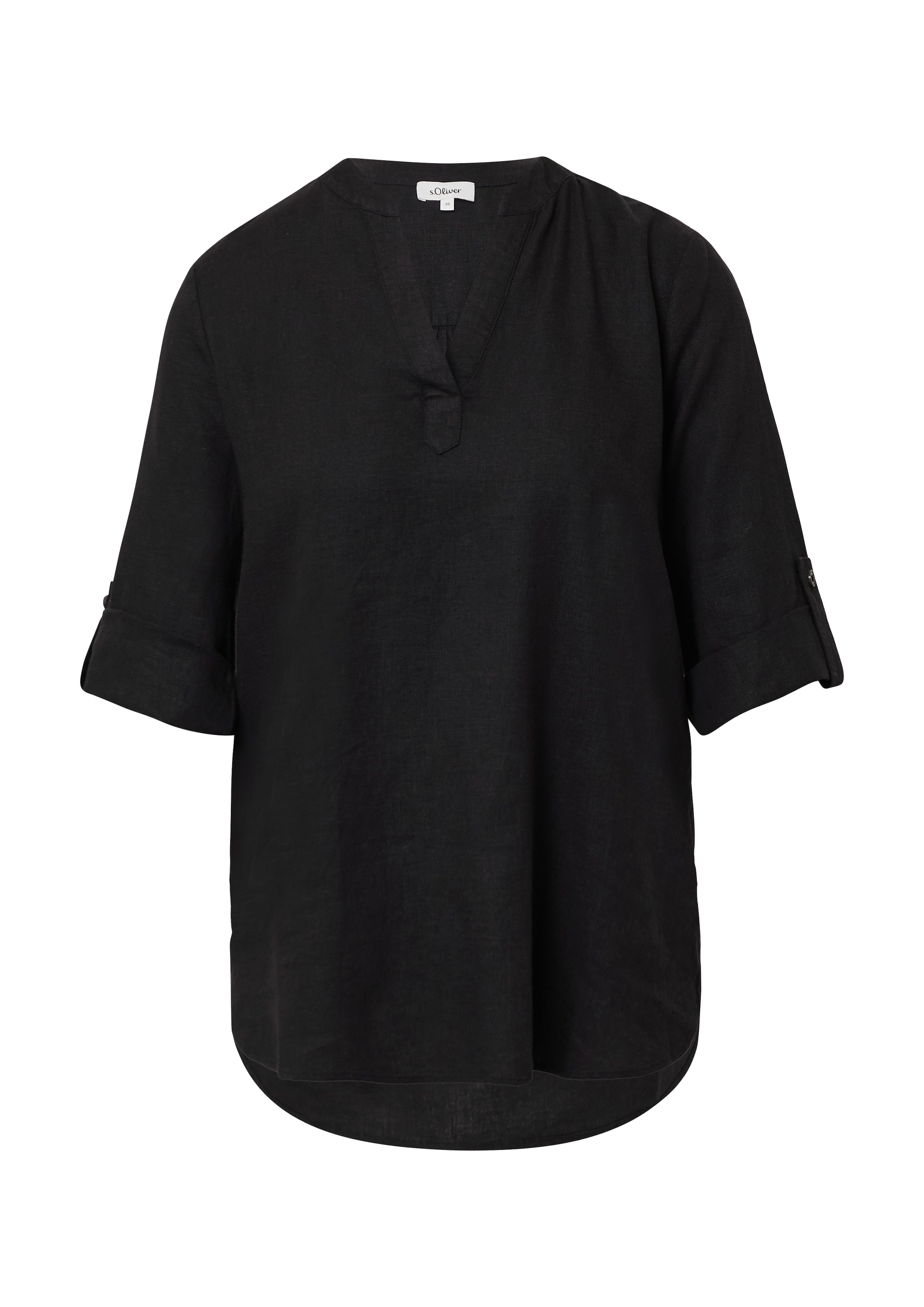 Chemisier s.Oliver en noir : devant
