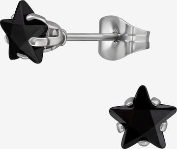 Maxte Earrings 'Stern' in Black: front