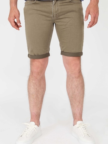 Coupe slim Pantalon 'Kant' Suitable en vert