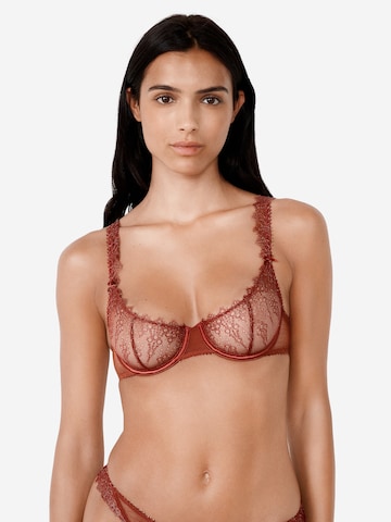 ETAM Balconette BH 'Gamme' in Braun