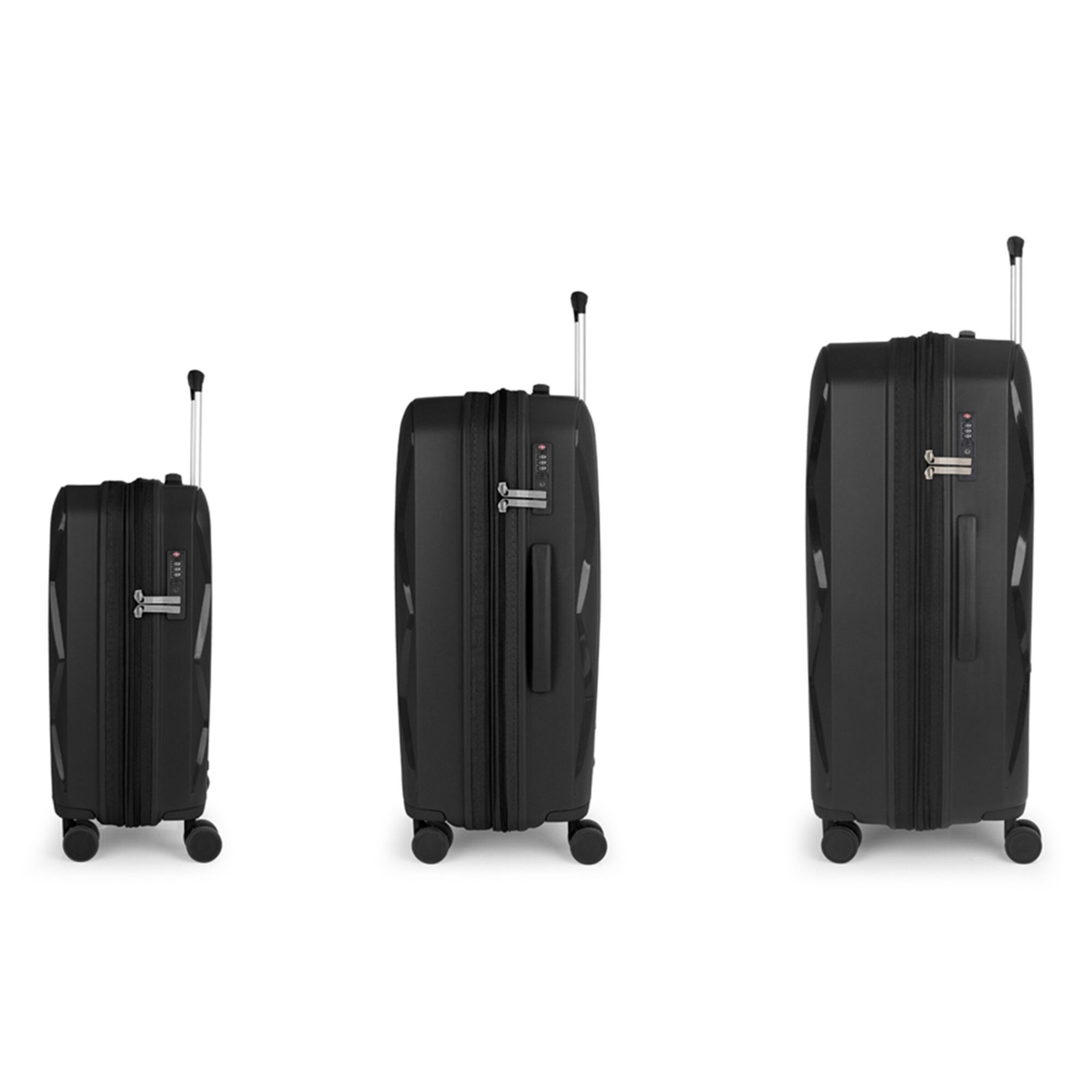 Ensemble de bagages 'Infinity' Gabol en noir