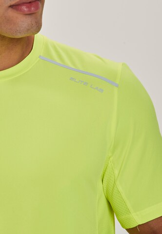 ELITE LAB Shirt 'Tech Elite X1' in Yellow