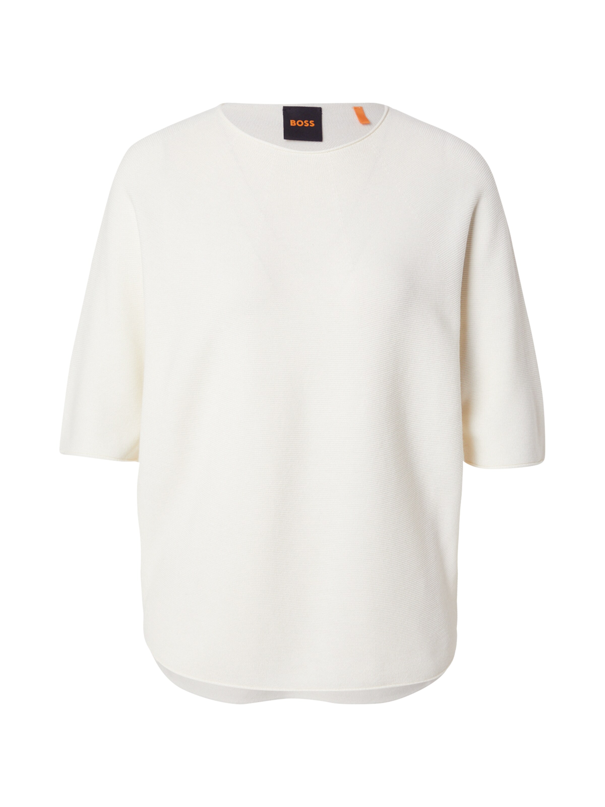 BOSS Свитер 'C_Flambers' в Белый: спереди