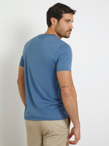 GUESS T-Shirt 'CLASSIC' in Blau