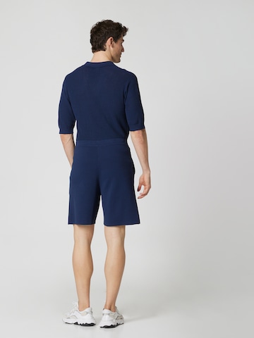 ABOUT YOU x Kevin Trapp Loose fit Trousers 'Mio' in Blue