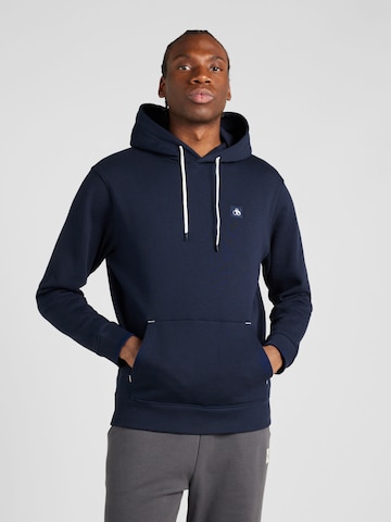 Sweat-shirt 'Essential' SCOTCH & SODA en bleu : devant