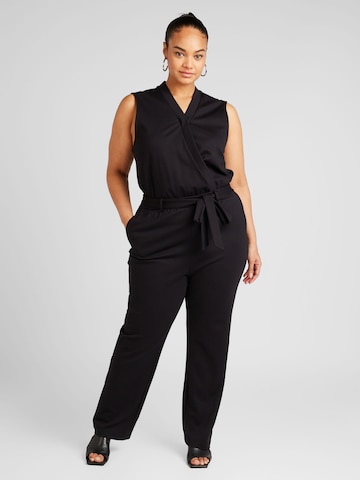 ONLY Carmakoma Jumpsuit 'SOFI' in Zwart: voorkant