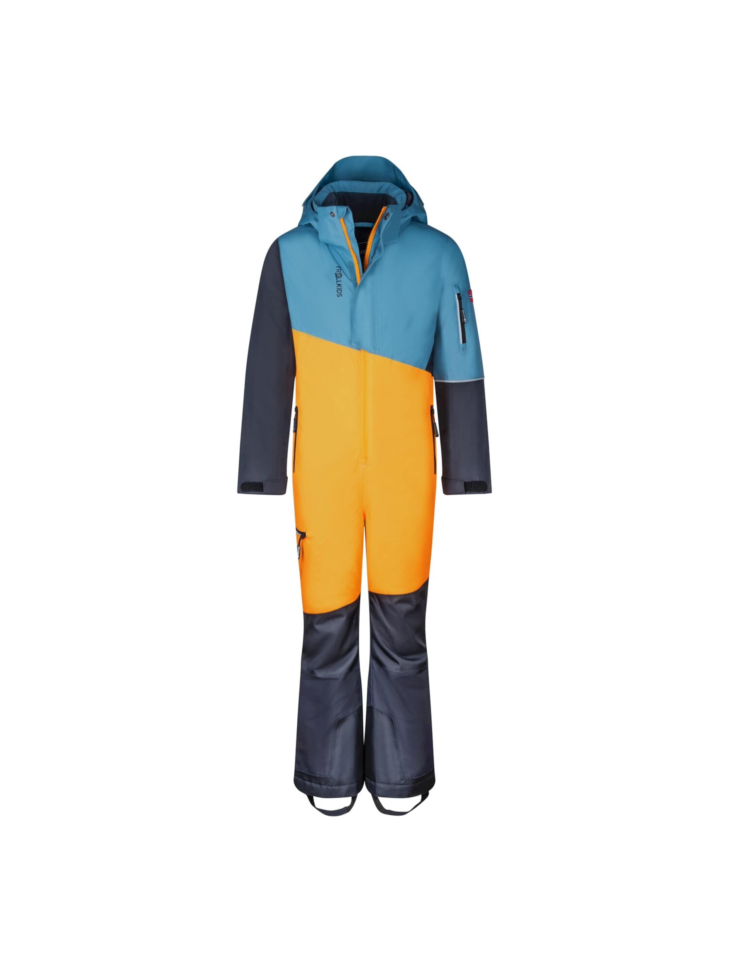 TROLLKIDS Dungarees in Blue: front