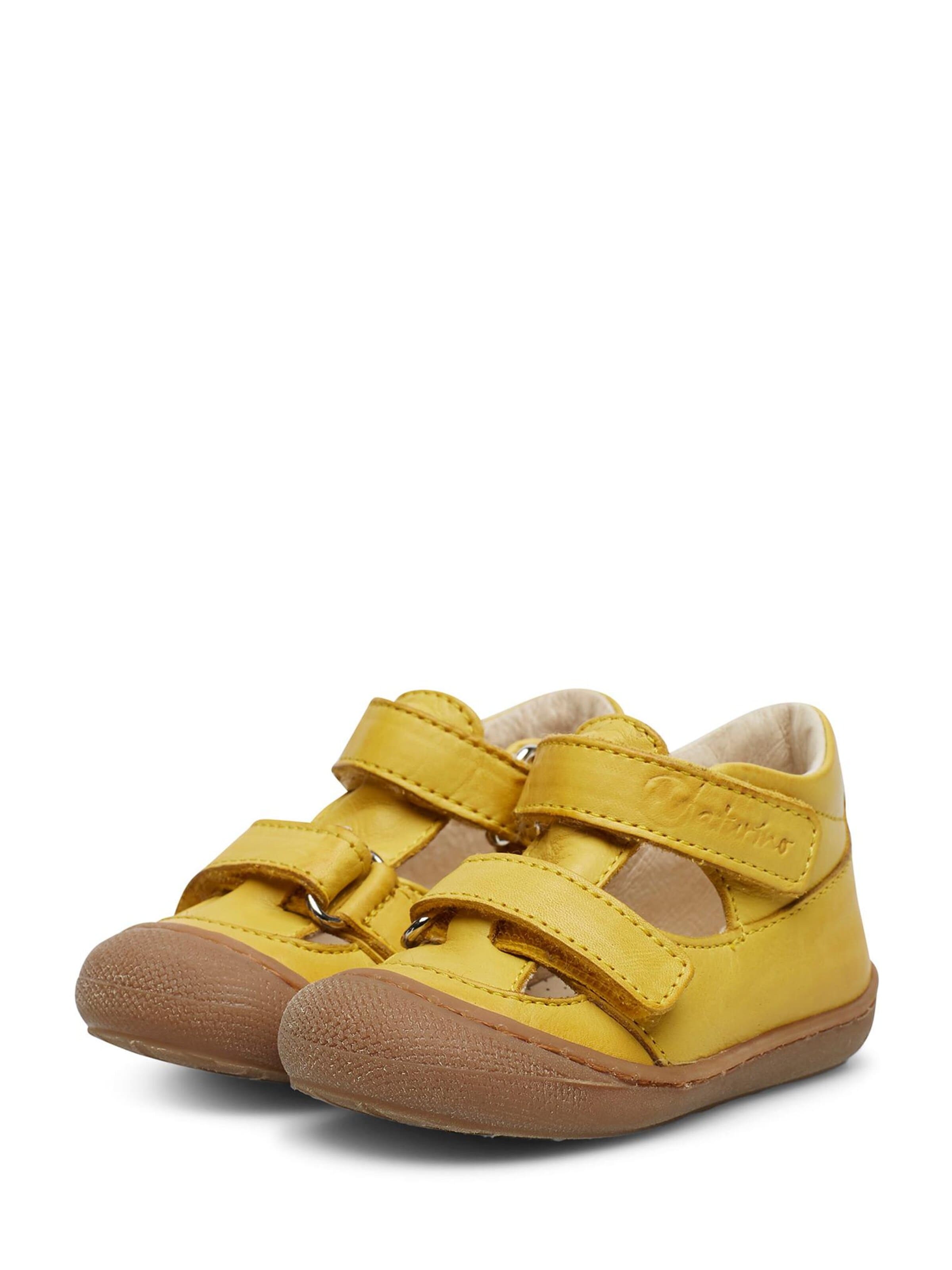 NATURINO Open shoes 'PUFFY' in Yellow