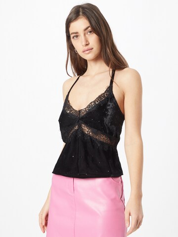 River Island - Top em preto: frente