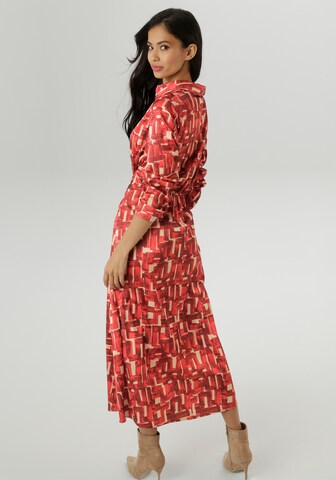 Aniston SELECTED Kleid in Rot