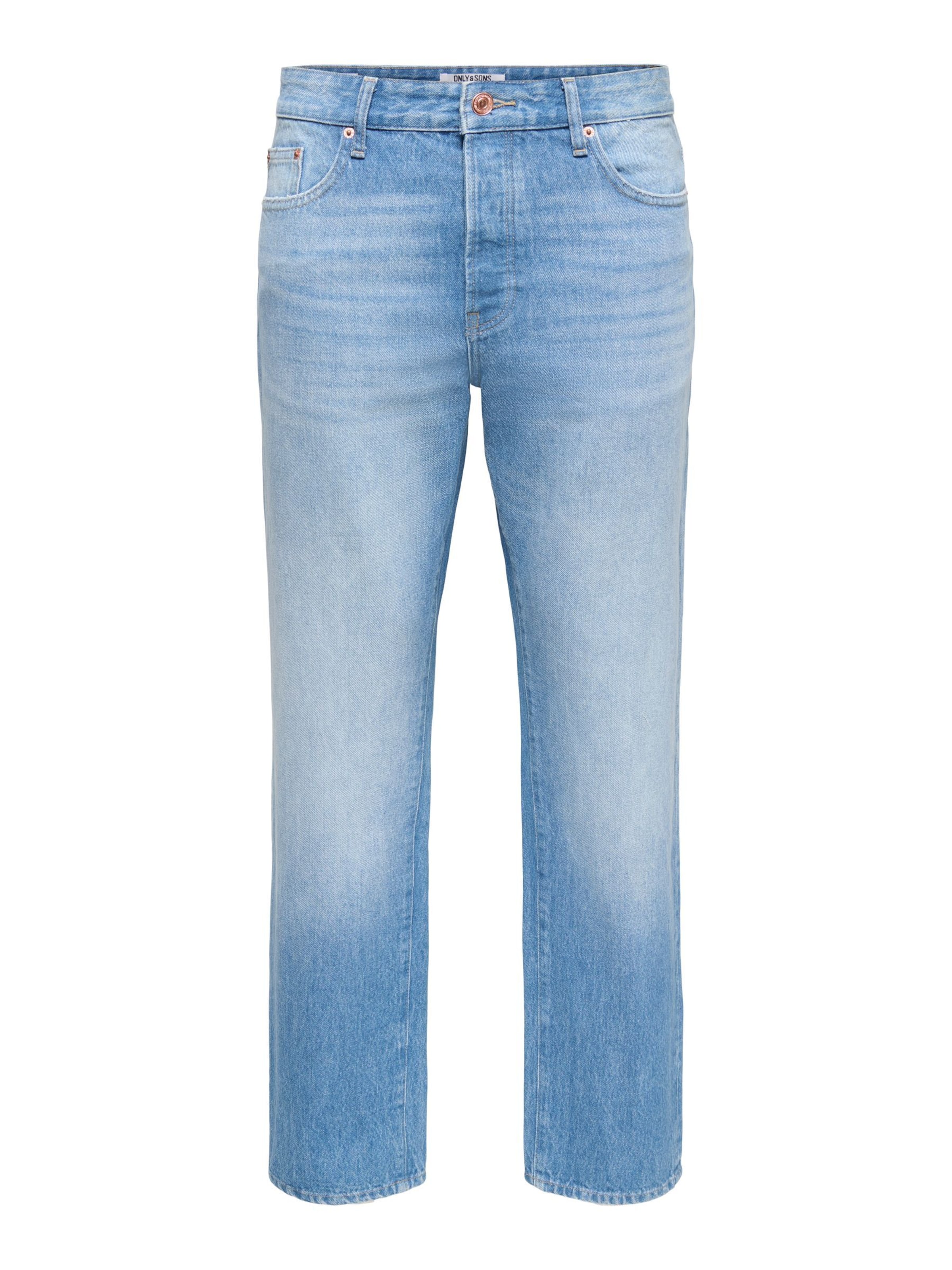 Only & Sons Jeans 'ONSEdge' in de kleur Blauw, Productweergave