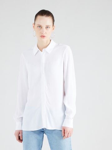 TOMMY HILFIGER - Blusa 'Fluid' en blanco: frente