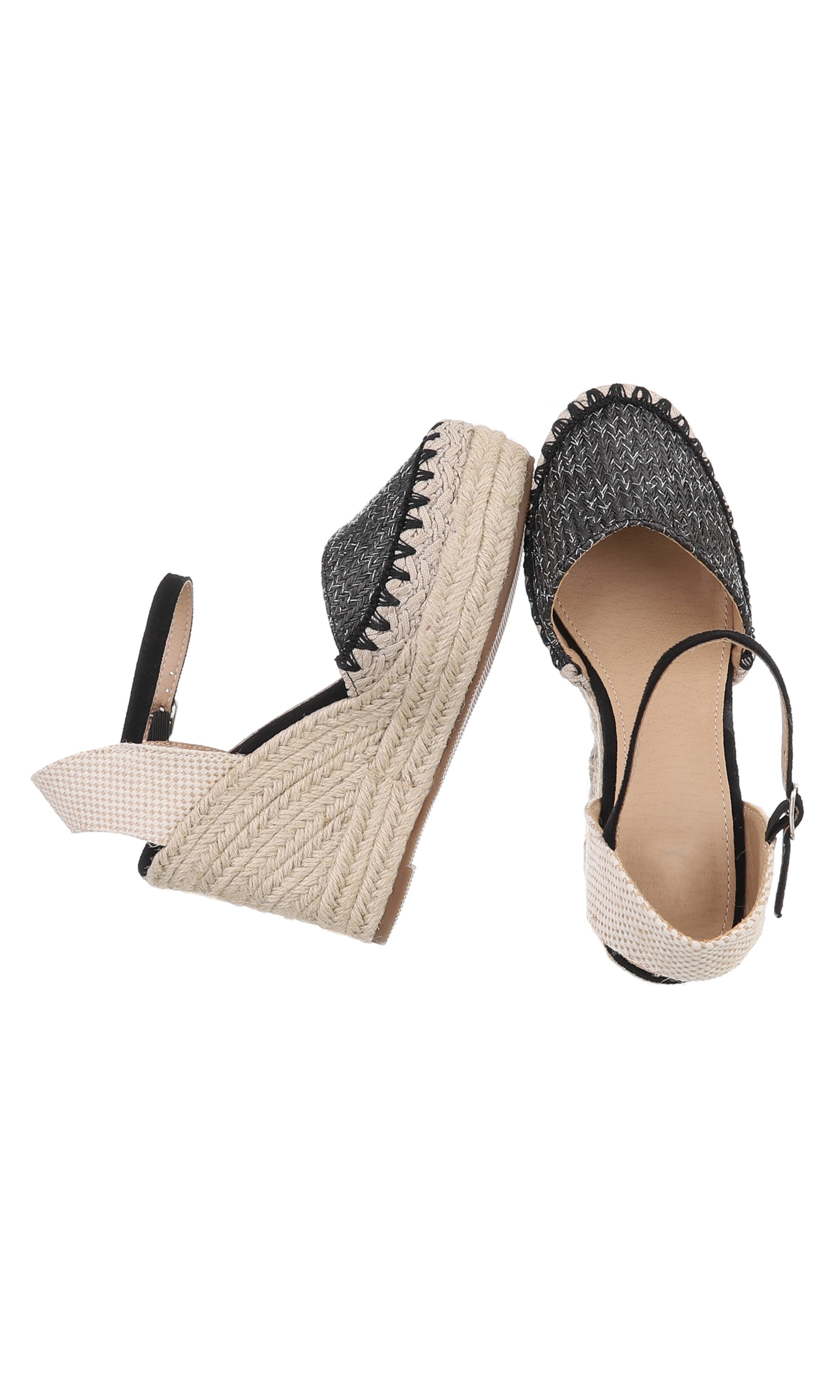 Ital-Design Sandale in Schwarz