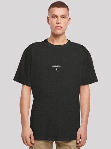 T-Shirt 'Geometric' F4NT4STIC en noir : devant