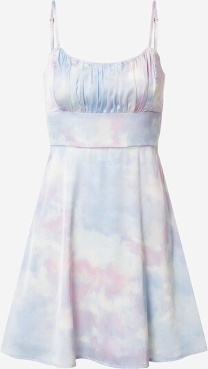 HOLLISTER Kleid in hellblau / helllila / weiß, Produktansicht