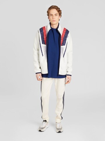 Sergio Tacchini Fleecejacke 'SINZIO BORG' in Weiß