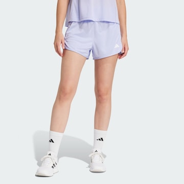 Loosefit Pantalon de sport 'Pacer Essentials' ADIDAS PERFORMANCE en violet : devant
