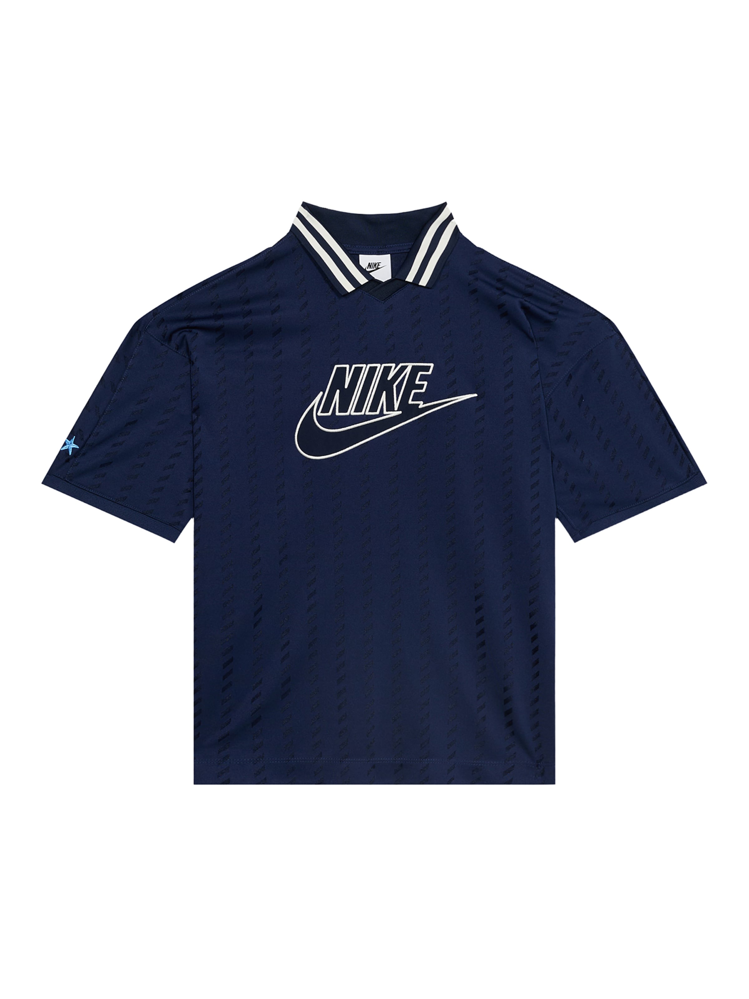 Nike Sportswear Тениска в синьо: отпред