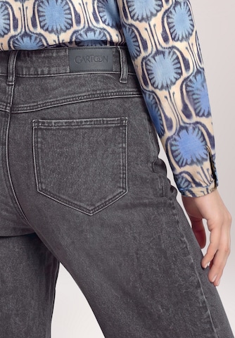 Cartoon Barrel Jeans in Grau