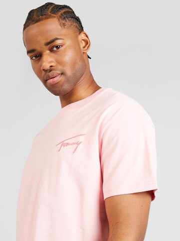 Tommy Jeans - Camiseta en rosa