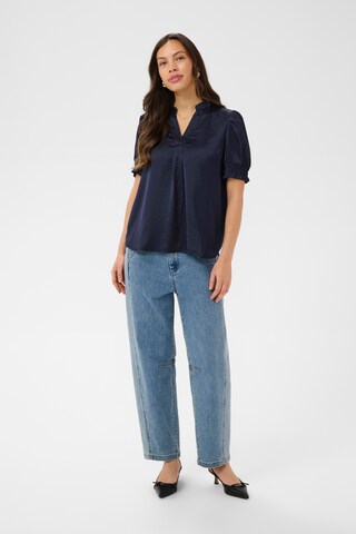 SAINT TROPEZ Bluse 'Panan' in Blau