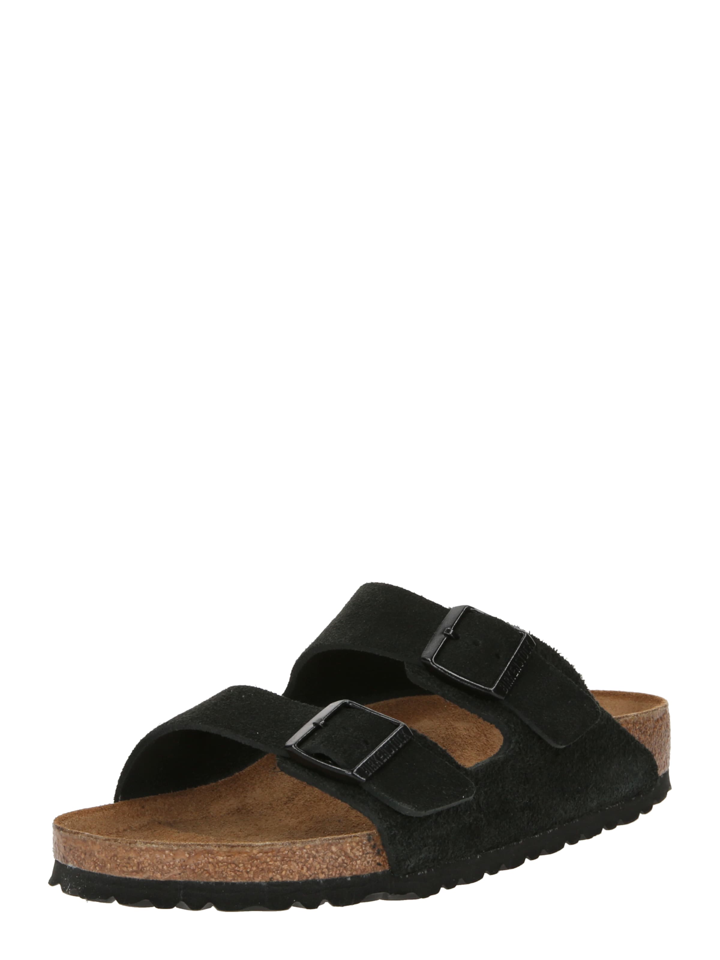 BIRKENSTOCK - Sandalias 'Arizona' en negro: frente