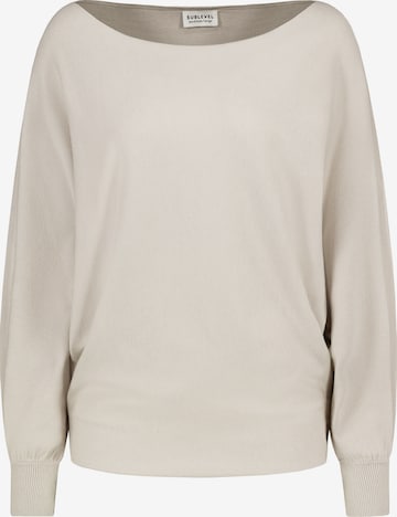 Sublevel Sweater in Beige: front