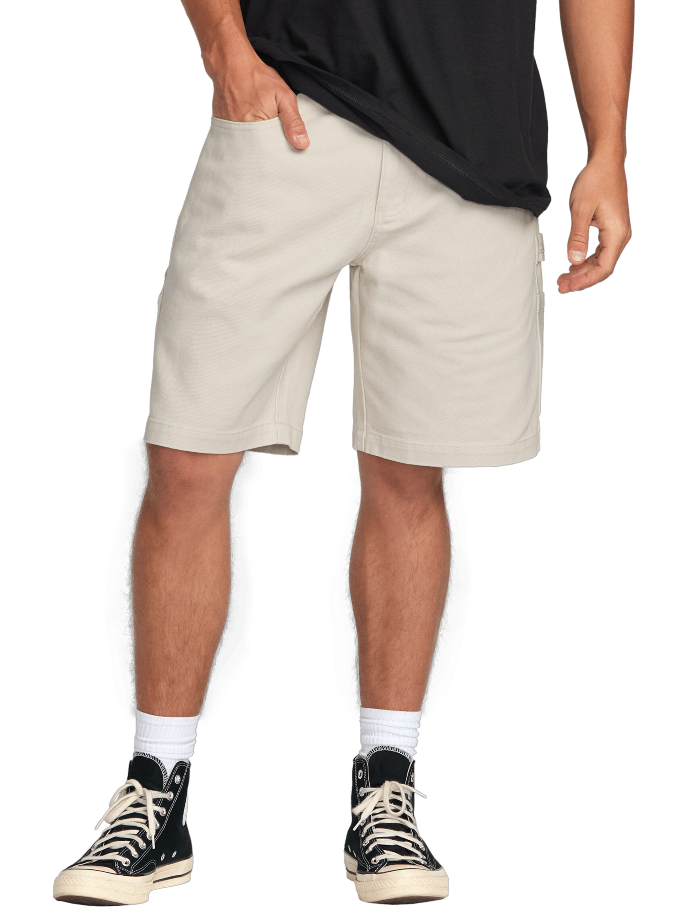 BILLABONG Loosefit Shorts 'Workwear' in Weiß: Vorderseite