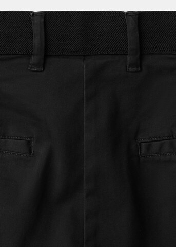 MANGO MAN Slim fit Chino Pants 'Prato' in Black
