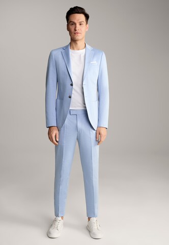 JOOP! Slim fit Trousers with creases 'Bennet' in Blue