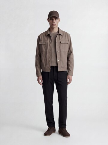 JACK & JONES regular Sportsbukser i sort