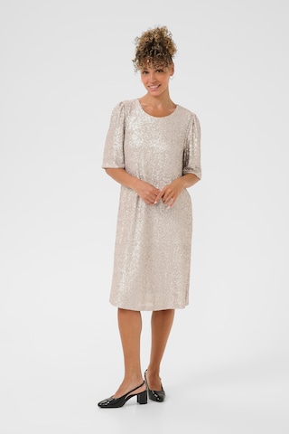 Cream Dress in Beige
